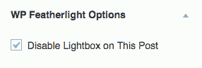 disable-wp-featherlight