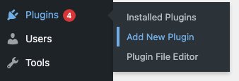 Add New Plugin