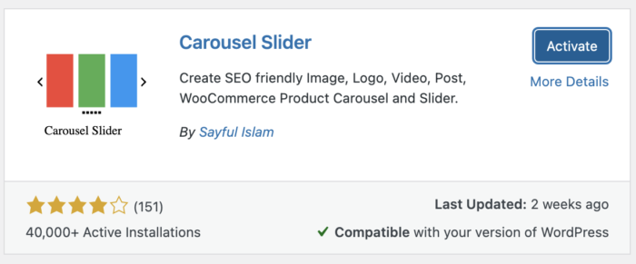 สร้างภาพสไลด์โชว์ด้วยปลั้กอิน Carousel Slider - WPThaiuser by Ruk-Com