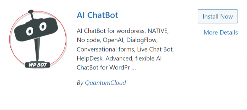 A screenshot of a chatbot

Description automatically generated