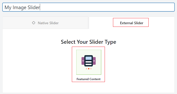 A screenshot of a slider type

Description automatically generated