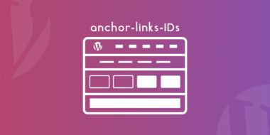 การเพิ่ม Anchor Links ใน Wordpress Block Editor