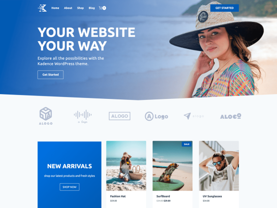 ค่าเทมเพลต (Theme) WordPress ทั้งแบบฟรีและพรีเมียม