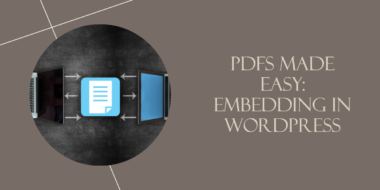 การแชร์ไฟล์ PDF ง่ายๆ ไม่ต้องออกจาก WordPress 
