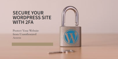 WordPress.org ขยายอินเทอร์เฟซตั้งค่าความปลอดภัยแบบ 2 ขั้นตอน