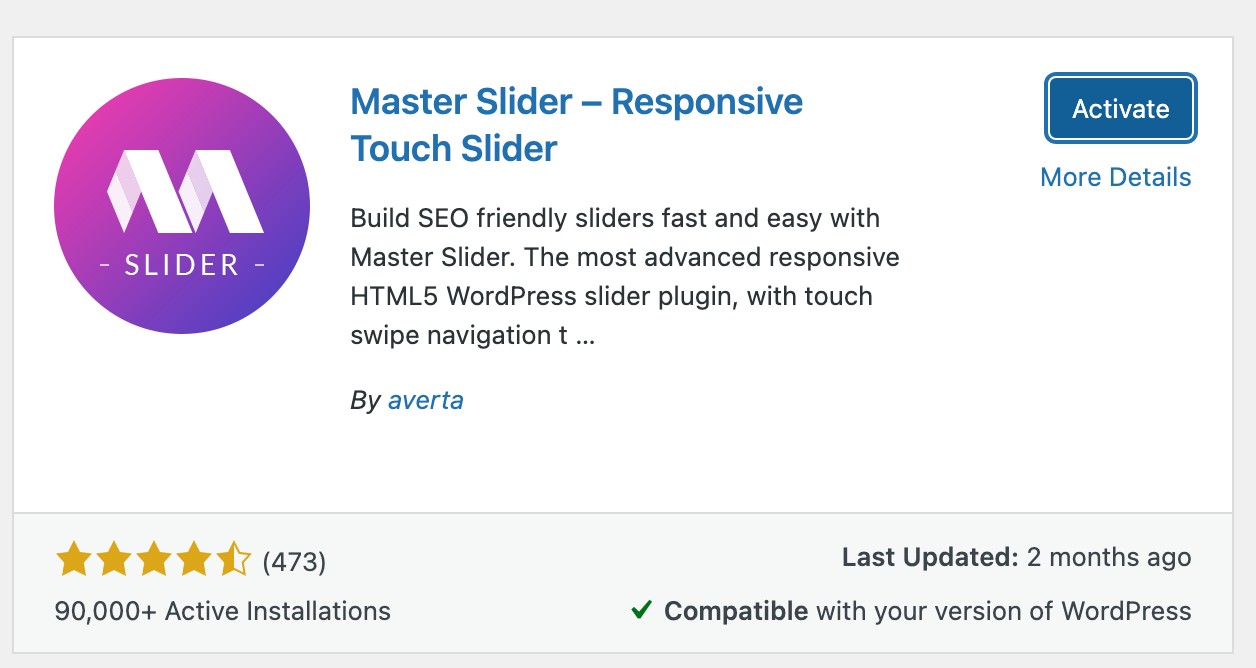 Master Slider อีกหนึ่งปลั๊กอินสร้างสไลด์ที่ใช้งานง่าย - WPThaiuser by ...