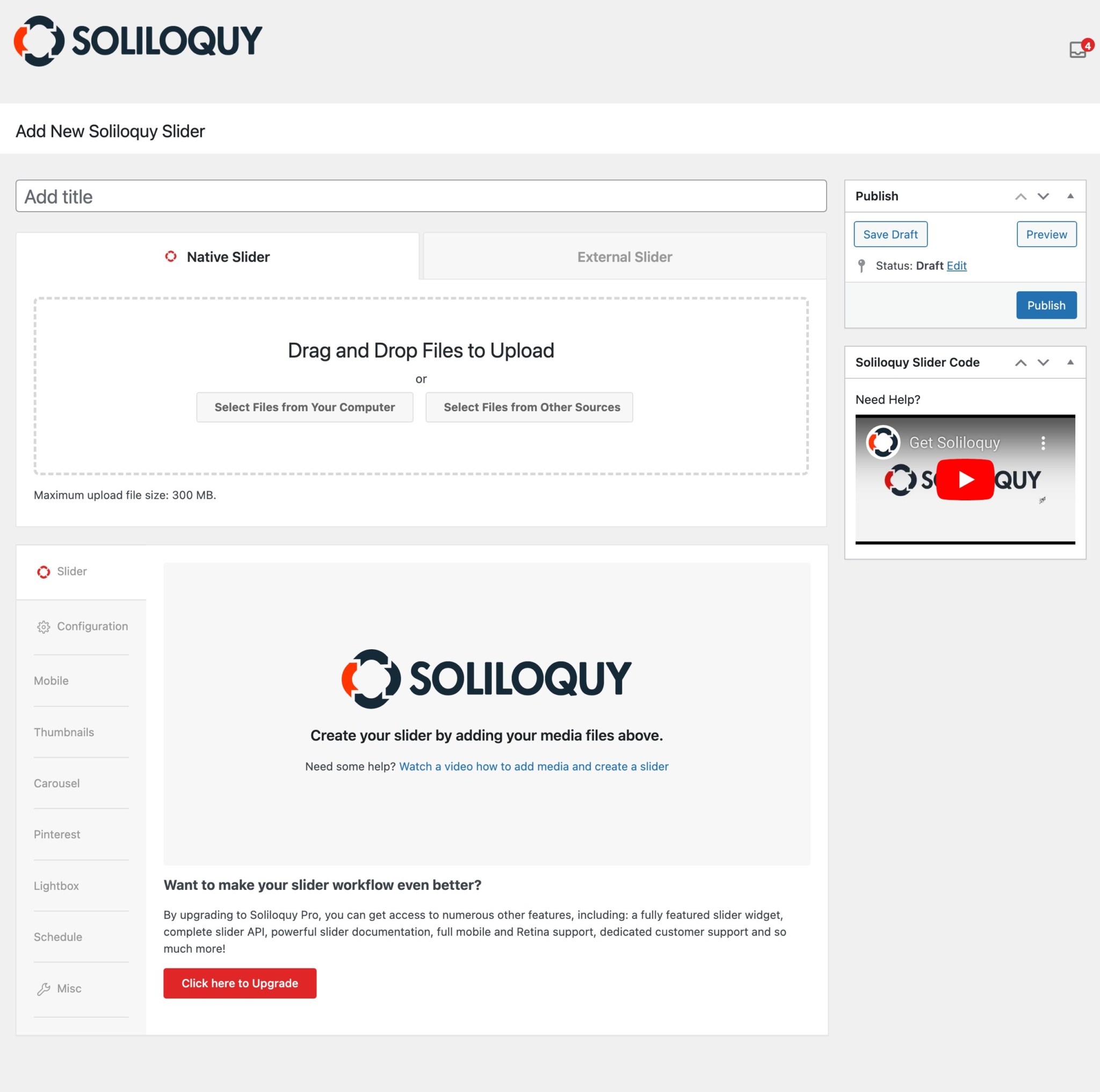 สร้างสไลด์ด้วยปลั๊กอิน Soliloquy - WPThaiuser by Ruk-Com