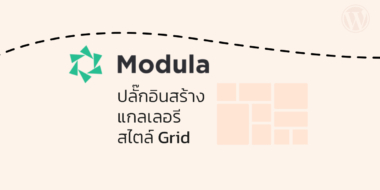 Modula ปลั๊กอินสร้างแกลเลอรีสไตล์ Grid