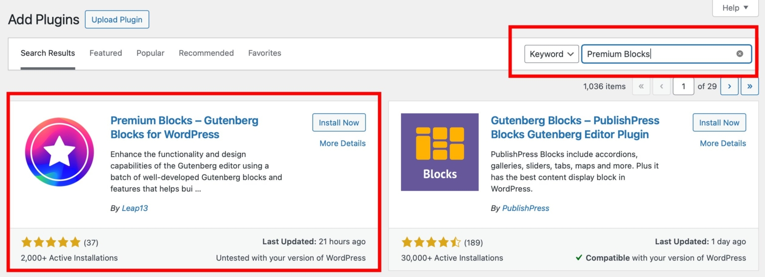 เพิ่มความสามารถของ Gutenberg ด้วยปลั๊กอิน Premium Blocks - WPThaiuser ...