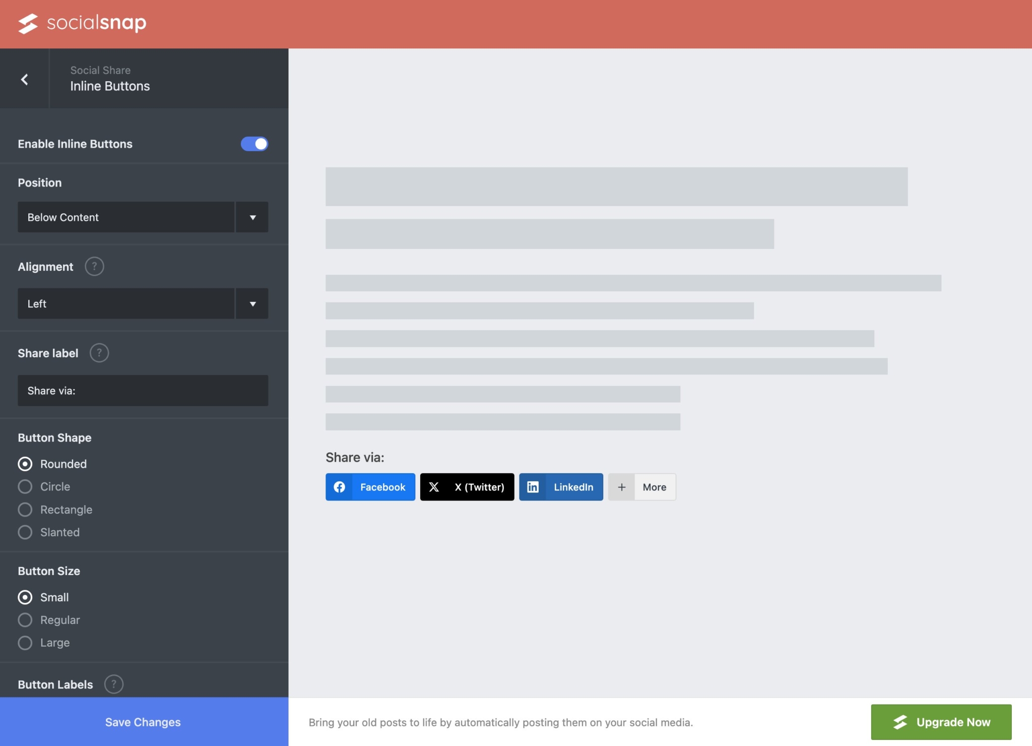 การเพิ่มปุ่มแชร์โซเชียลใน WordPress ด้วยปลั๊กอิน Social Snap ...