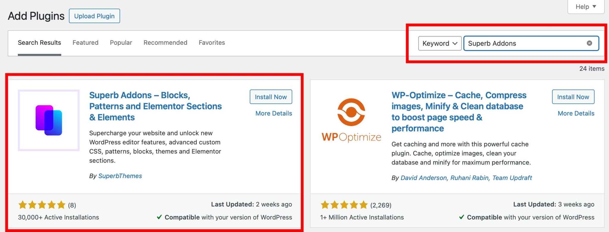 Superb Addons ปลั๊กอินเพิ่มพลังให้กับเว็บไซต์แบบทูอินวัน - WPThaiuser ...