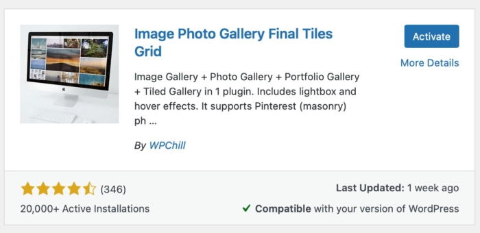 Final Tiles Grid Gallery ปลั๊กอินสร้างแกลเลอรีสำหรับ WordPress ...