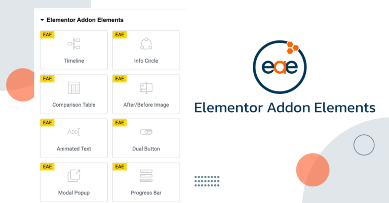 เติมพลังให้กับ Elementor ด้วยปลั๊กอิน Elementor Addon Elements ...