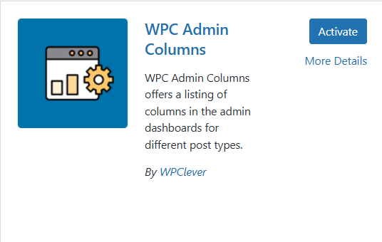 วิธีการจัดการคอลัมน์หลังบ้านด้วย WPC Admin Columns - WPThaiuser by Ruk-Com