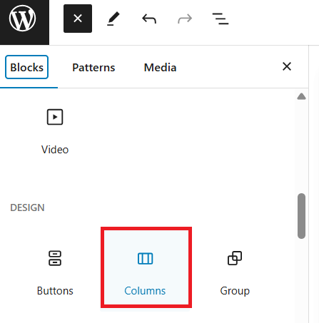 วิธีใช้ Columns Block ใน Wordpress - WPThaiuser by Ruk-Com