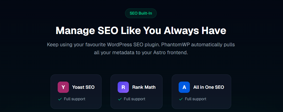 PhantomWP เปลี่ยน WordPress ให้บินได้ด้วยพลังของ Headless + Astro ...